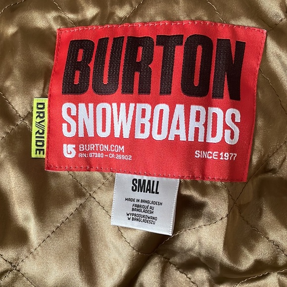 Burton Snowboards Dryride Jacket and Pants - Size Small - Picture 6 of 9